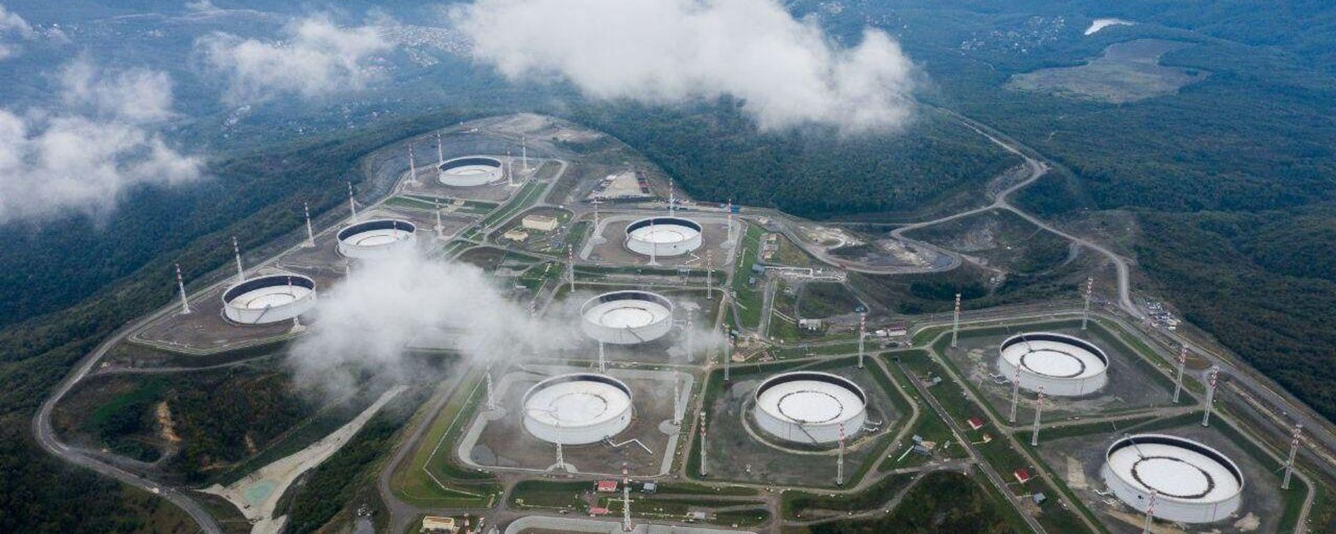 Нефтехранилище Каспийского трубопроводного консорциума. - Sputnik Азербайджан, 1920, 25.08.2026