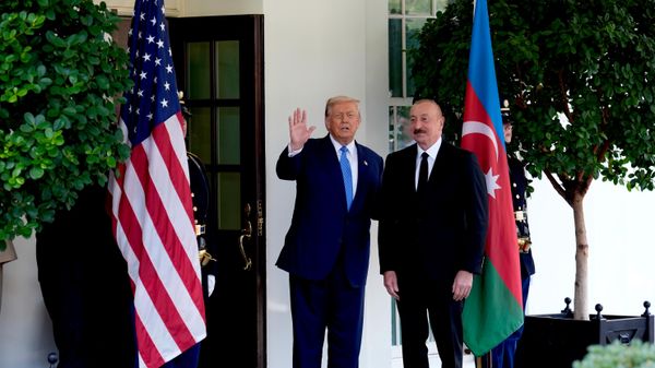 Встреча президентов США, Армении и Азербайджана - Sputnik Азербайджан