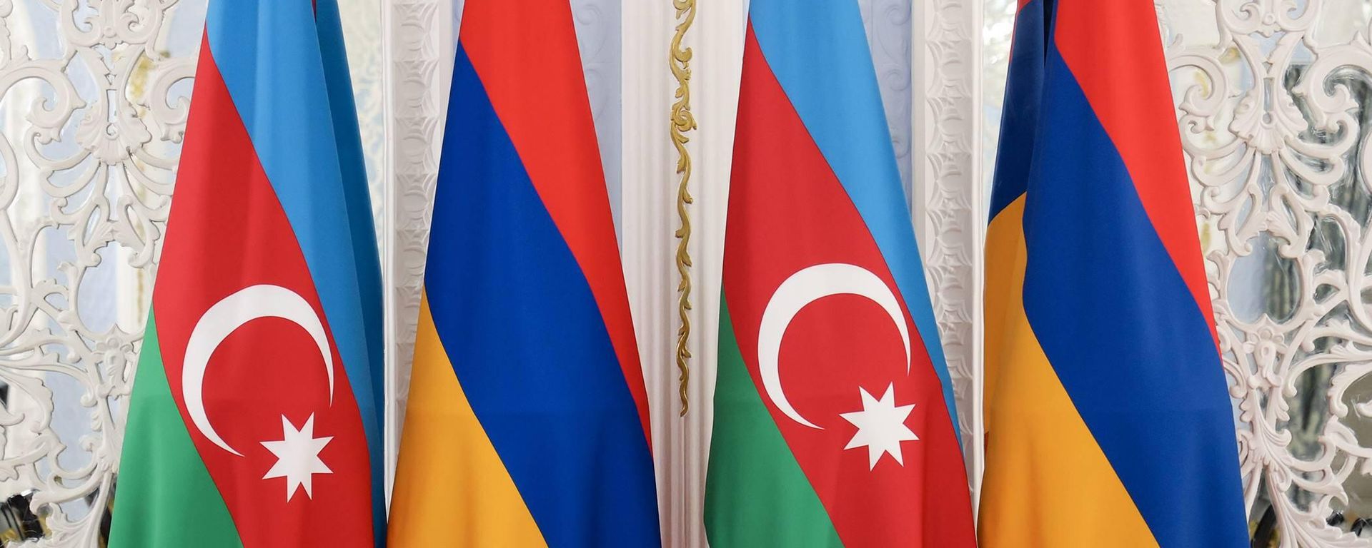 Флаги Армении и Азербайджана - Sputnik Азербайджан, 1920, 07.10.2026