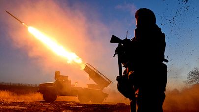 Боевая работа РСЗО "Град" группировки войск "Центр" в зоне СВО