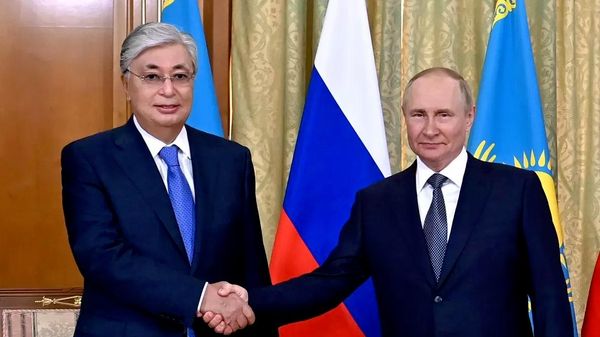 Токаев и Путин - Sputnik Азербайджан