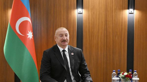 Президент Азербайджана Ильхам Алиев провел встречу с президентом Турции Реджепом Тайипом Эрдоганом - Sputnik Азербайджан