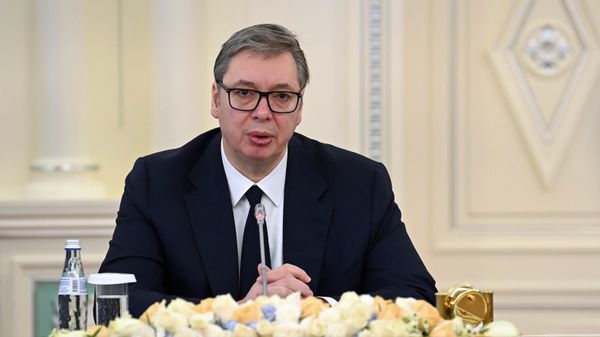 Визит президента Сербии Александра Вучича в Казахстан - Sputnik Азербайджан