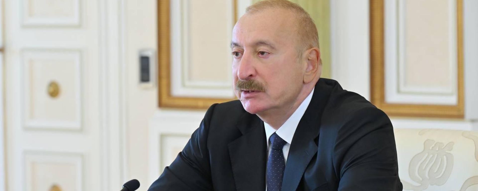 Президент Азербайджана Ильхам Алиев принял руководящих лиц по безопасности стран-членов ОТГ - Sputnik Азербайджан, 1920, 25.09.2026