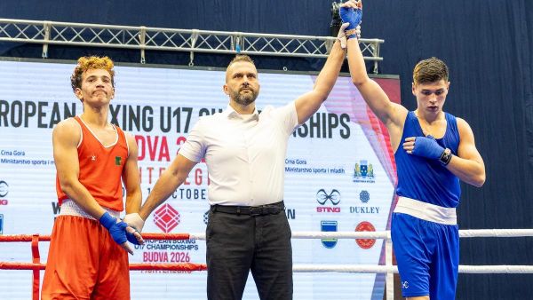 Сборная Азербайджана по боксу на чемпионате Европы среди юношей до 17 лет в Будве - Sputnik Азербайджан