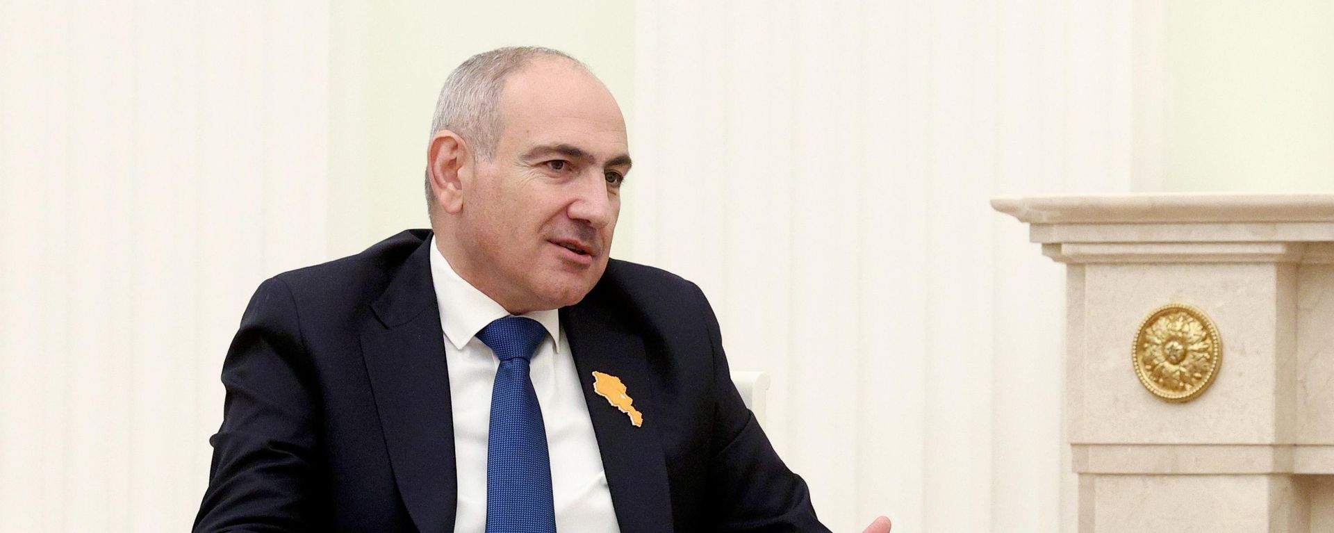 Переговоры президента Владимира Путина и премьер-министра Армении Никола Пашиняна  - Sputnik Азербайджан, 1920, 22.10.2026