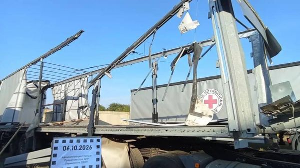 ВСУ ударили по грузовикам и складу МККК - Sputnik Азербайджан
