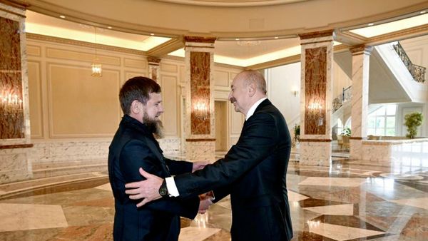 Ильхам Алиев и Рамзан Кадыров  - Sputnik Азербайджан