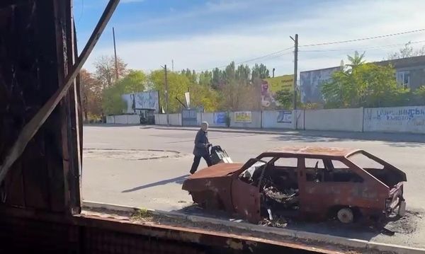 Гуманитарная миссия в Алешках Херсонской области - Sputnik Азербайджан