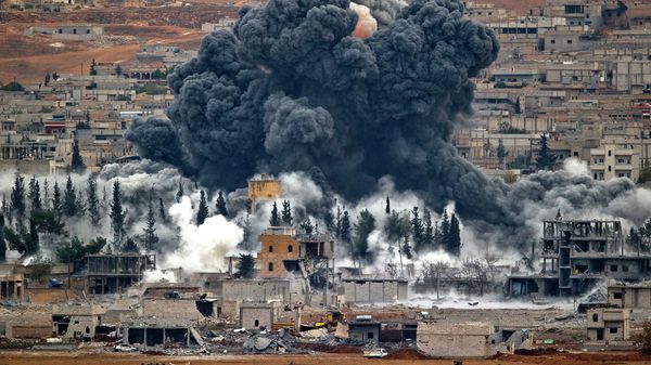 Syrian city of Kobani - Sputnik Азербайджан