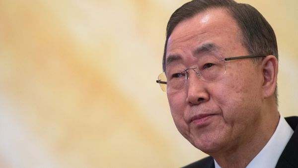 UN Secretary General Ban Ki-moon - Sputnik Азербайджан