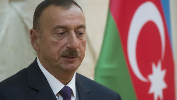 Президент Азербайджана Ильхам Алиев - Sputnik Азербайджан