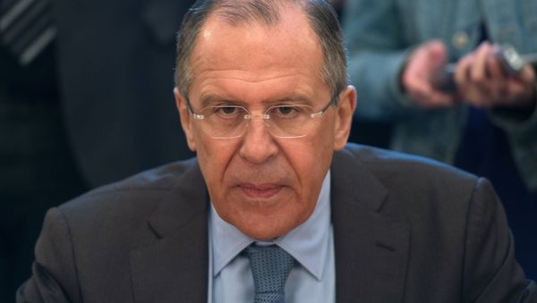 Встреча главы МИД РФ С.Лаврова с бывшим премьер-министром Ливана С.Харири - Sputnik Азербайджан