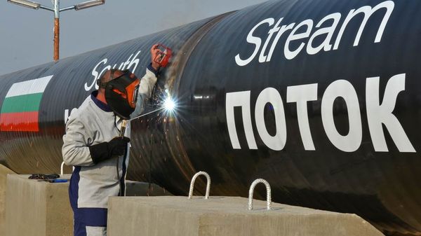 Строительство газопровода Южный поток - Sputnik Азербайджан