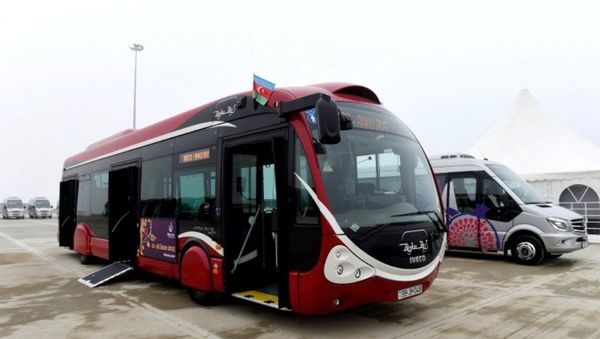 Автобус BakuBus. Архивное фото - Sputnik Азербайджан