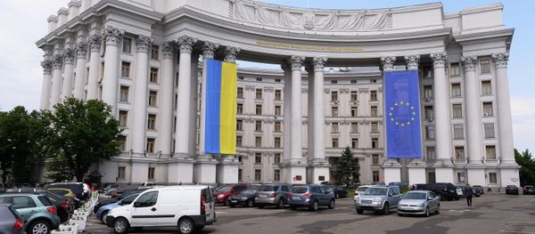 The building of Ukraine's Foreign Ministry - Sputnik Азербайджан