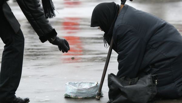 Попрошайничество. Архивное фото - Sputnik Азербайджан