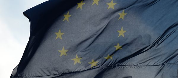 Флаги Евросоюза в Берлине - Sputnik Азербайджан