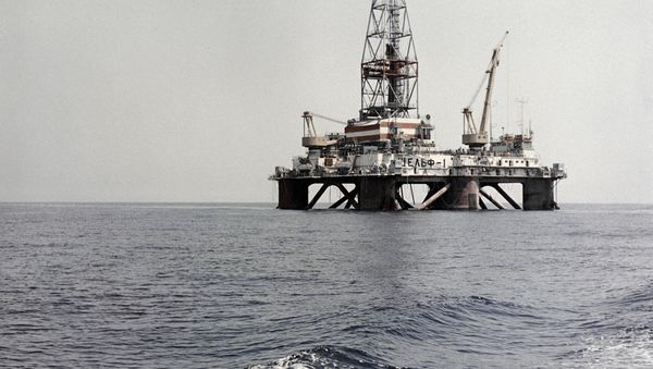 Буровая установка Шельф-1 - Sputnik Азербайджан