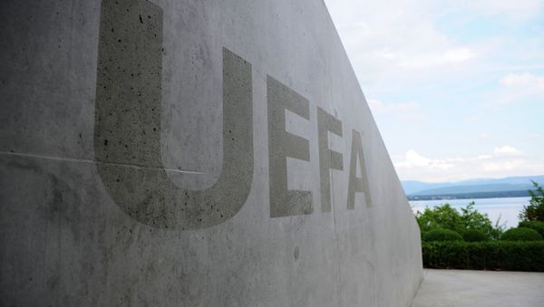 A four-way meeting between Football Union of Russia, Football Federation of Ukraine, UEFA and FIFA was held at UEFA headquarters in Nyon, Switzerland - Sputnik Азербайджан