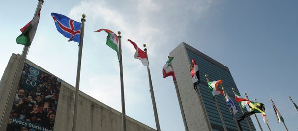 The United Nations Headquarters in New York - Sputnik Азербайджан