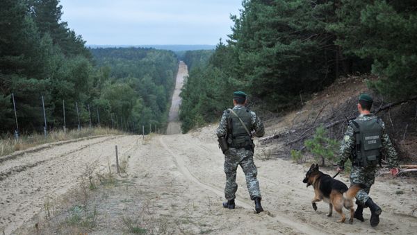 Военнослужащие отдела пограничной службы - Sputnik Азербайджан