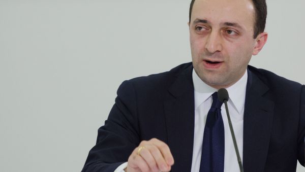 Пресс-конференция главы грузинского МВД Ираклия Гарибашвили - Sputnik Азербайджан