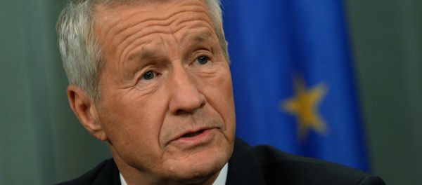 Встреча главы МИД РФ С.Лаврова и Генерального секретаря Совета Европы Т.Ягланда - Sputnik Азербайджан