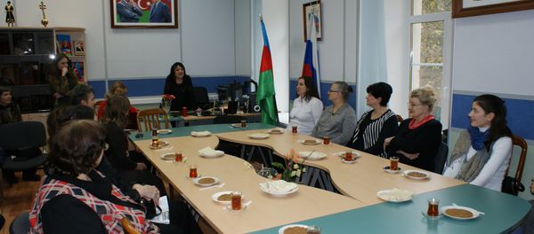Вечер памяти Муслима Магомаева в Центре азербайджанского языка и культуры при Московском государственном лингвистическом университете Вечер памяти Муслима Магомаева в Центре азербайджанского языка и культуры при Московском государственном лингвистическом университете - Sputnik Азербайджан