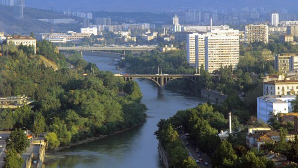 Панорама города Тбилиси. - Sputnik Азербайджан