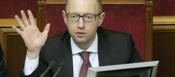 Ukrainian Prime Minister Arseniy Yatsenyuk - Sputnik Азербайджан
