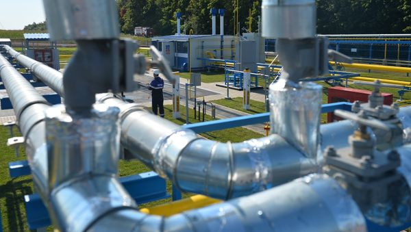 Автоматическая газораспределительная станция - Sputnik Азербайджан