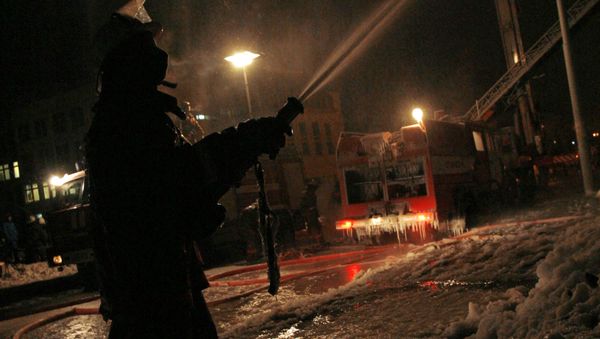 Пожар - Sputnik Азербайджан