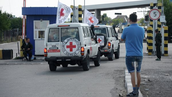 Cars of the International Red Cross. (File). - Sputnik Азербайджан