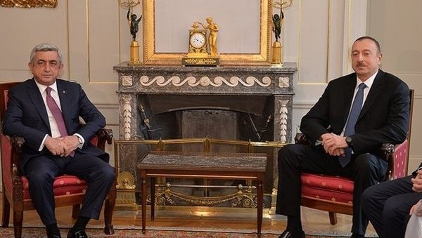 Ильхам Алиев и Серж Саргсян - Sputnik Азербайджан