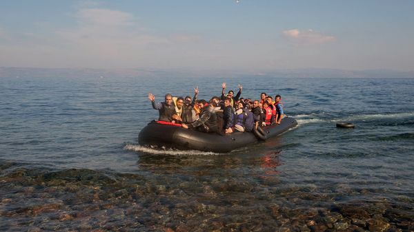 Беженцы с Ближнего Востока. Архивное фото - Sputnik Азербайджан