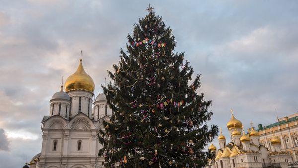 Новогодняя елка. Архивное фото - Sputnik Азербайджан