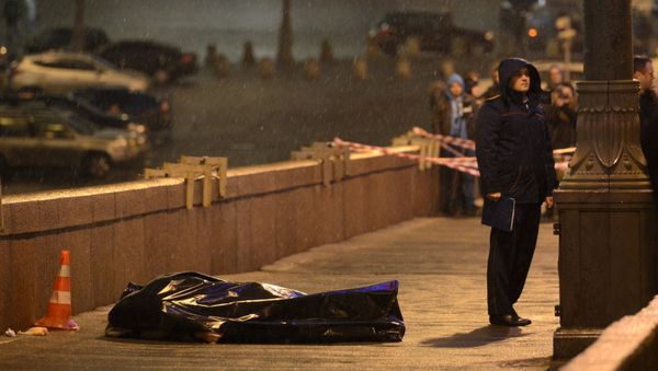 Борис Немцов убит в центре Москвы - Sputnik Азербайджан