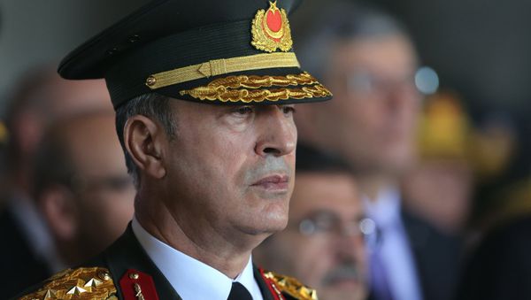 Глава Генштаба ВС Турции, генерал Хулуси Акар - Sputnik Азербайджан