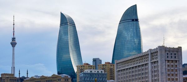 Вид на Flame Towers - Sputnik Азербайджан