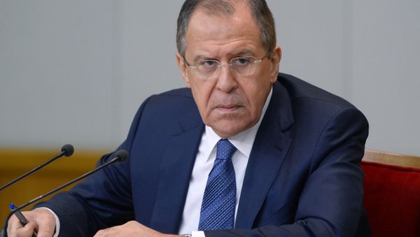 Пресс-конференция министра иностранных дел РФ С. Лаврова по итогам 2015 года - Sputnik Азербайджан