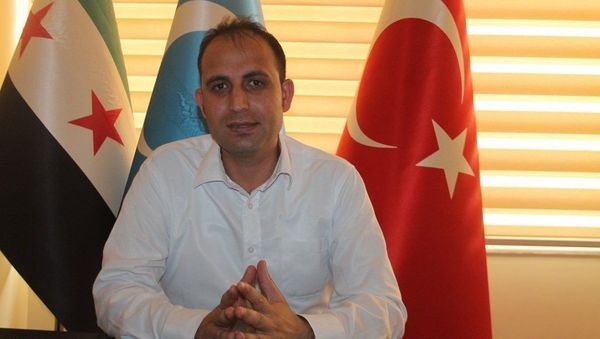 Заместитель председателя партии Национальное движение сирийских туркмен  Тарык Суло Джевизджи - Sputnik Азербайджан