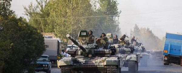 Танки ВС Азербайджана в городе Агдам, архивное фото - Sputnik Азербайджан
