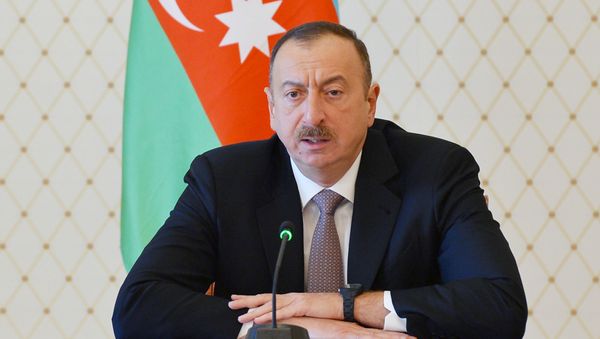 Президент Азербайджанской Республики Ильхам Алиев - Sputnik Азербайджан
