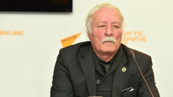 Тельман Зейналов в пресс-центре агентства Sputnik - Sputnik Азербайджан