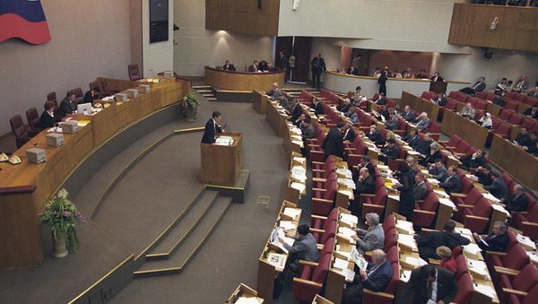 Заседание Госдумы РФ. Архивное фото - Sputnik Азербайджан