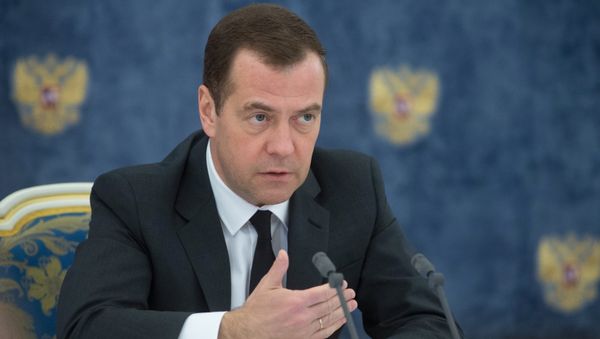 Премьер-министр РФ Дмитрий Медведев - Sputnik Азербайджан