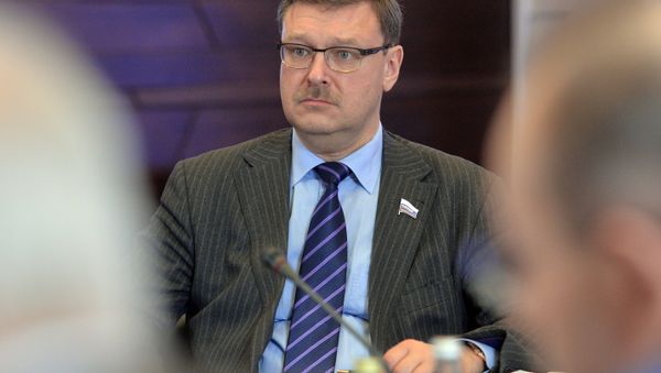 Константин Косачев, председатель комитета Совета Федерации РФ по международным делам - Sputnik Азербайджан
