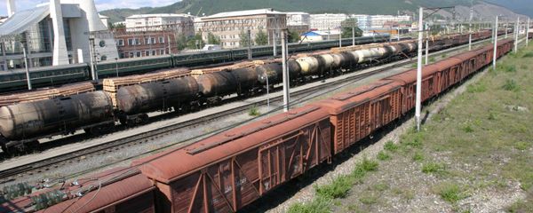 Грузовые составы. Архивное фото - Sputnik Азербайджан