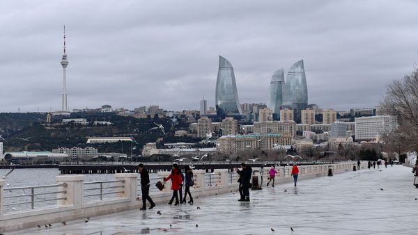 Дождливая погода в Баку - Sputnik Азербайджан